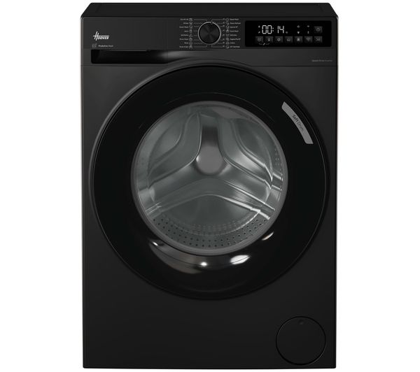 An image of HOOVER Pro Wash Series 3 HBR 412BL10J-80 WiFi-enabled 12 kg 1400 Spin Washing Machine - Black