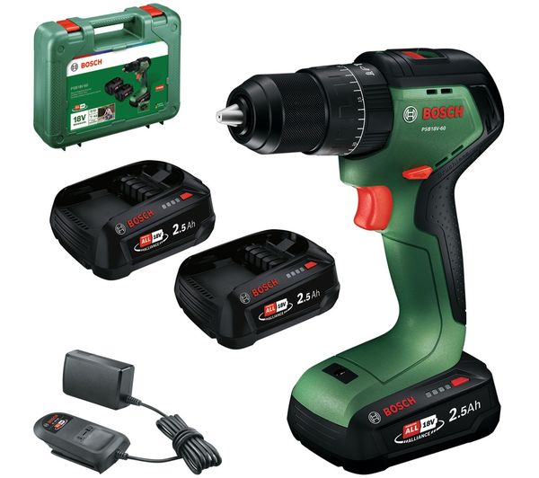 An image of BOSCH PSB18V-60 Impact Drill Driver - Green