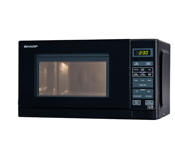 R272KM 20L SOLO MICR SHARP R272KM Solo Microwave Black Currys