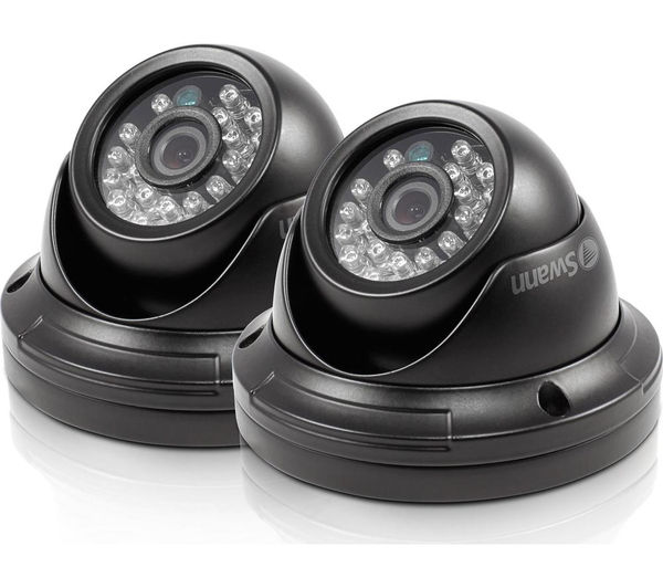 SWPROA851PK2UK SWANN PROA851 Twin CCTV Camera Kit Currys Business
