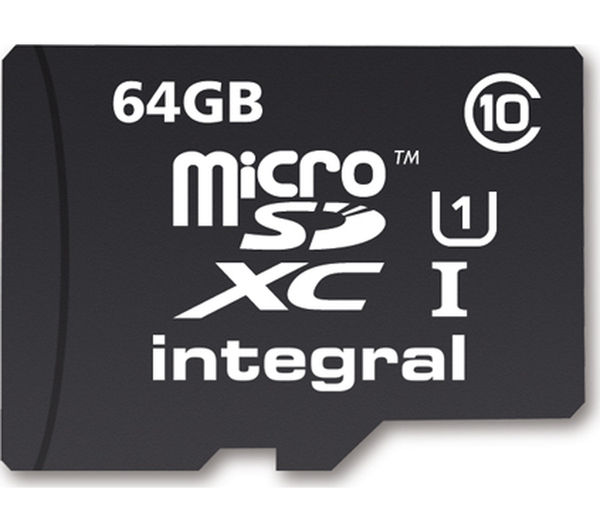 INTEGRAL UltimaPro Class 10 microSD Memory Card - 64 GB