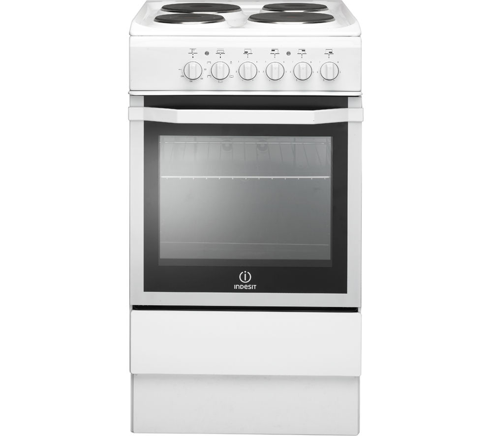 INDESIT I5ESHW Electric Cooker – White, White