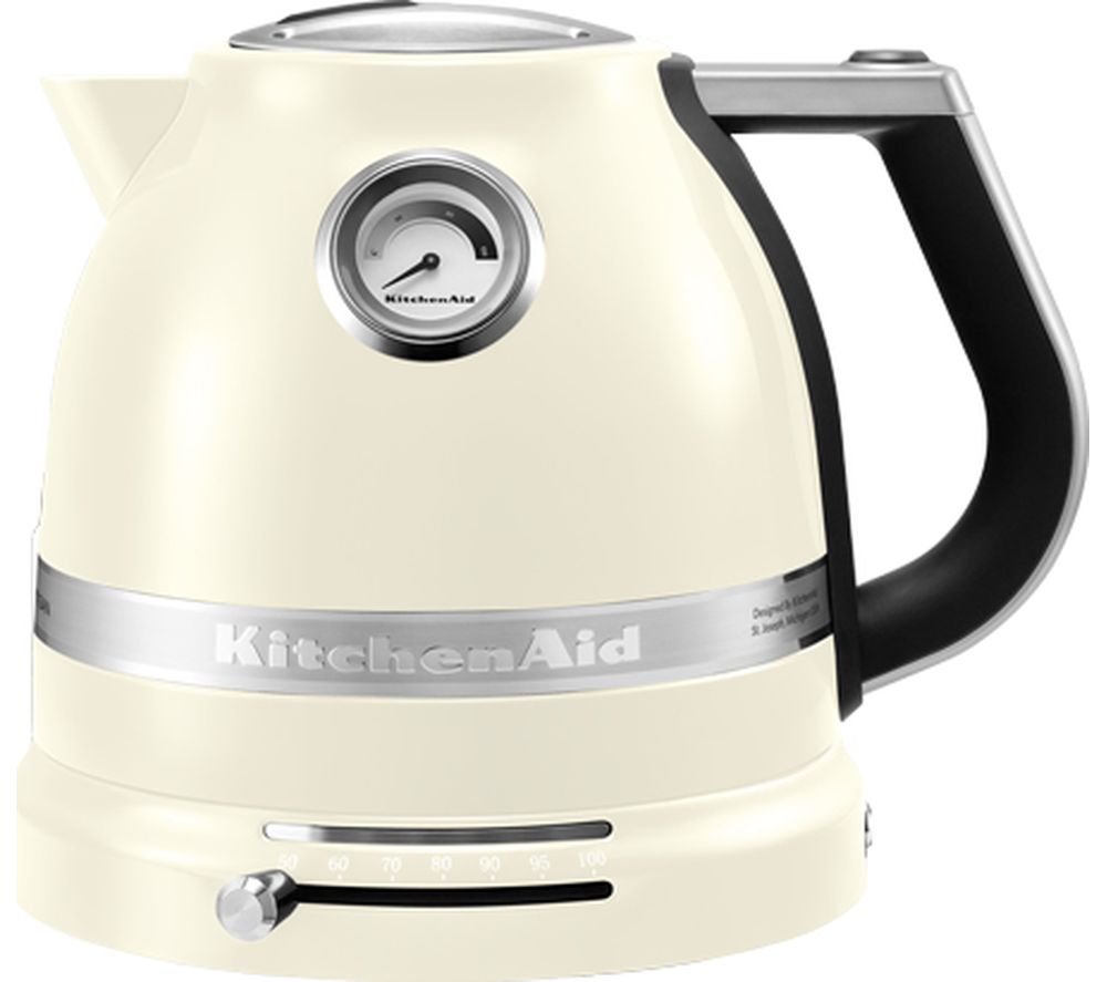 KITCHENAID Artisan 5KEK1522BAC Traditional Kettle – Almond Cream, Cream