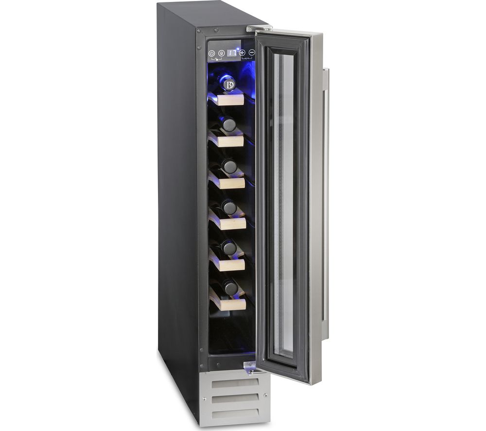 MONTPELLIER WS7DX Wine Cooler – Stainless Steel, Stainless Steel