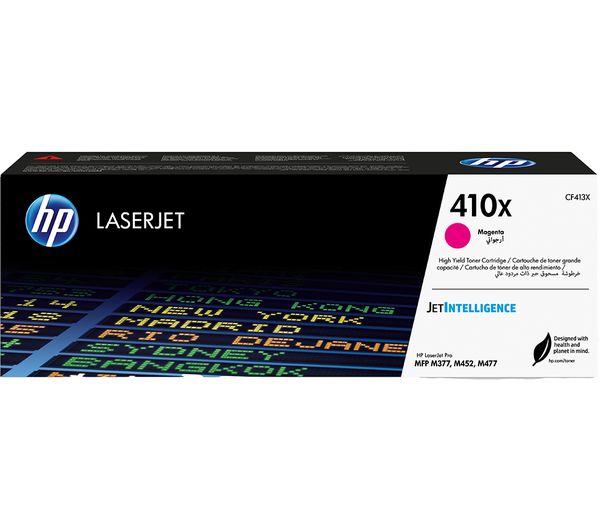 Hp 410x High Yield Original Laserjet Magenta Toner Cartridge