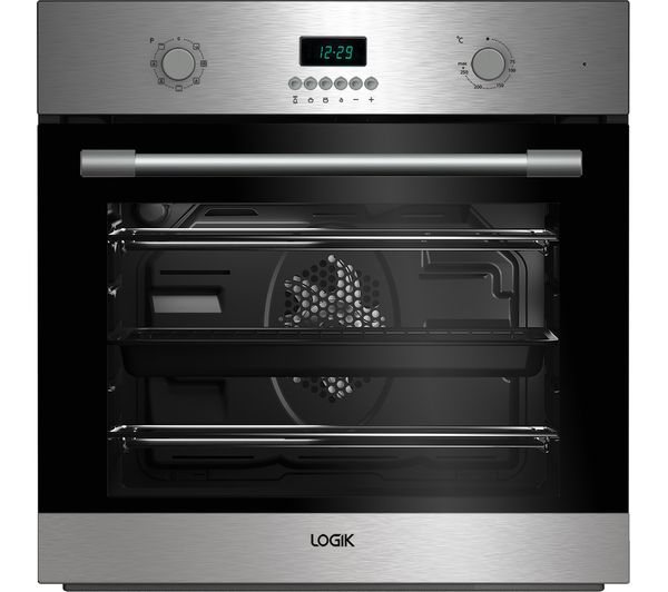LOGIK LBMFMX17 Electric Single Oven - Stainless Steel, Stainless Steel