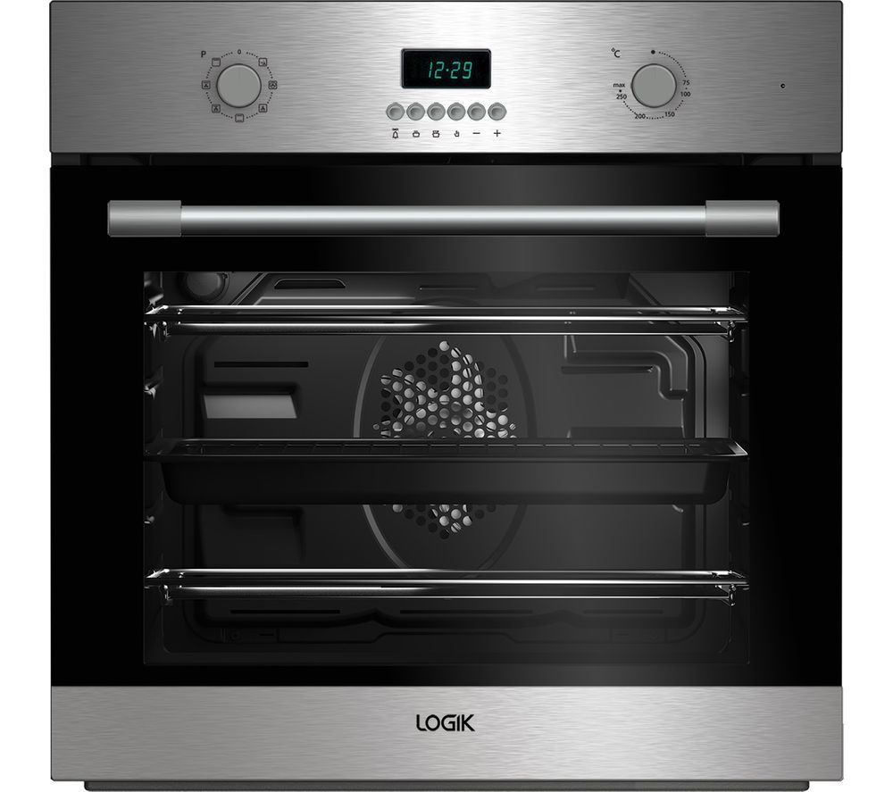 LOGIK LBMFMX17 Electric Single Oven – Stainless Steel, Stainless Steel