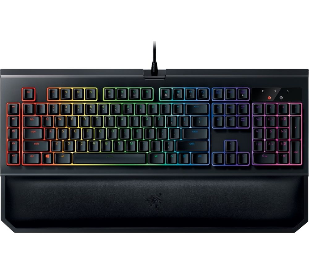 RAZER BlackWidow Chroma V2 Mechanical Gaming Keyboard, Green