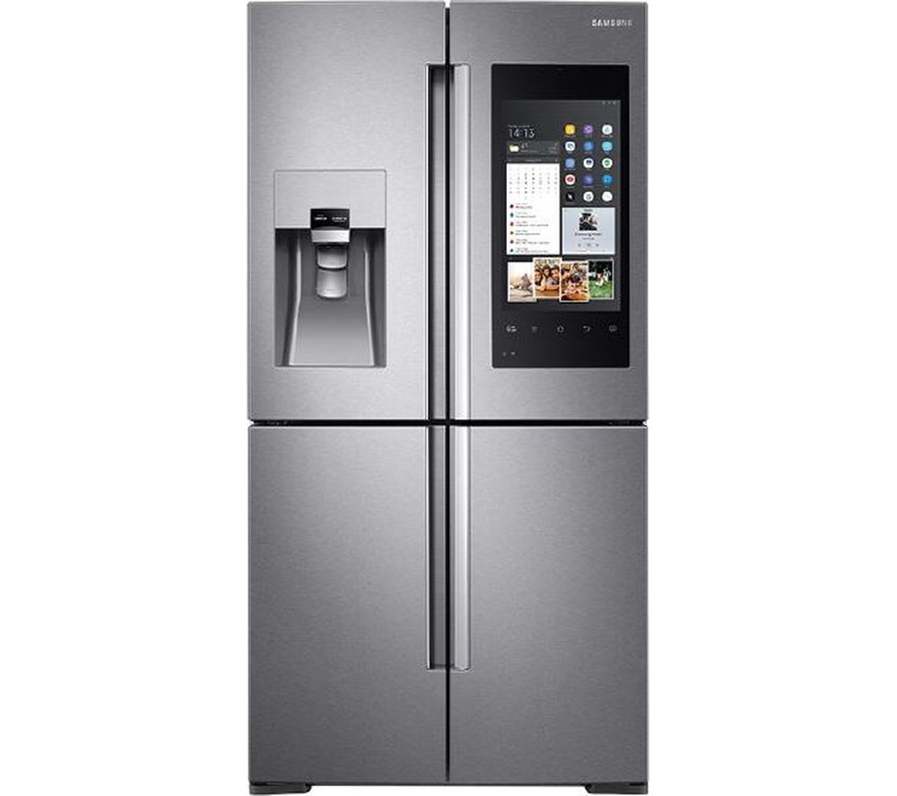 SAMSUNG Family Hub American-Style Smart Fridge Freezer Real Stainless RF56M9540SR/EU