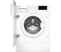 BEKO WIX765450 Integrated 7 kg 1600 Spin Washing Machine - White