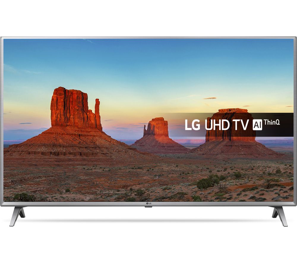50″  LG 50UK6500PLA 4K Ultra HD HDR LED TV, Gold