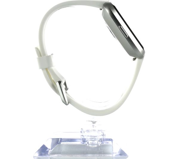 white fitbit versa
