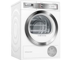 BOSCH Serie 8 WTYH6791GB Smart 9 kg Condenser Tumble Dryer - White