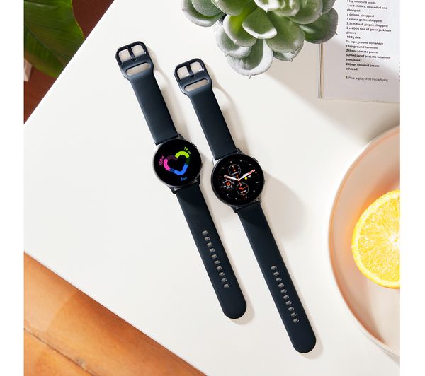 SM R830NZKABTU SAMSUNG Galaxy Watch Active2 Black Aluminium 40 mm Currys Business