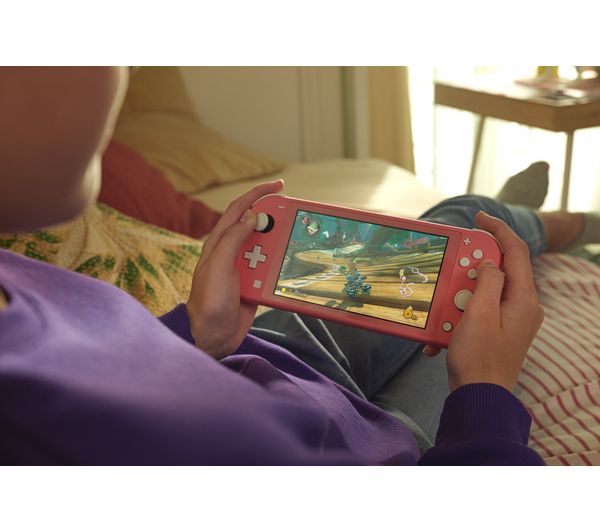 10004132 - NINTENDO Switch Lite - Coral - Currys Business