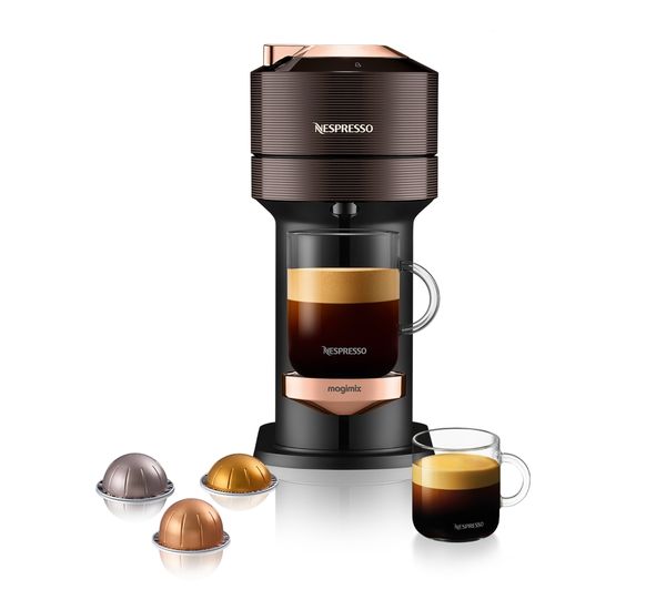 Nespresso By Magimix Vertuo Next 11708 Pod Coffee Machine Brown