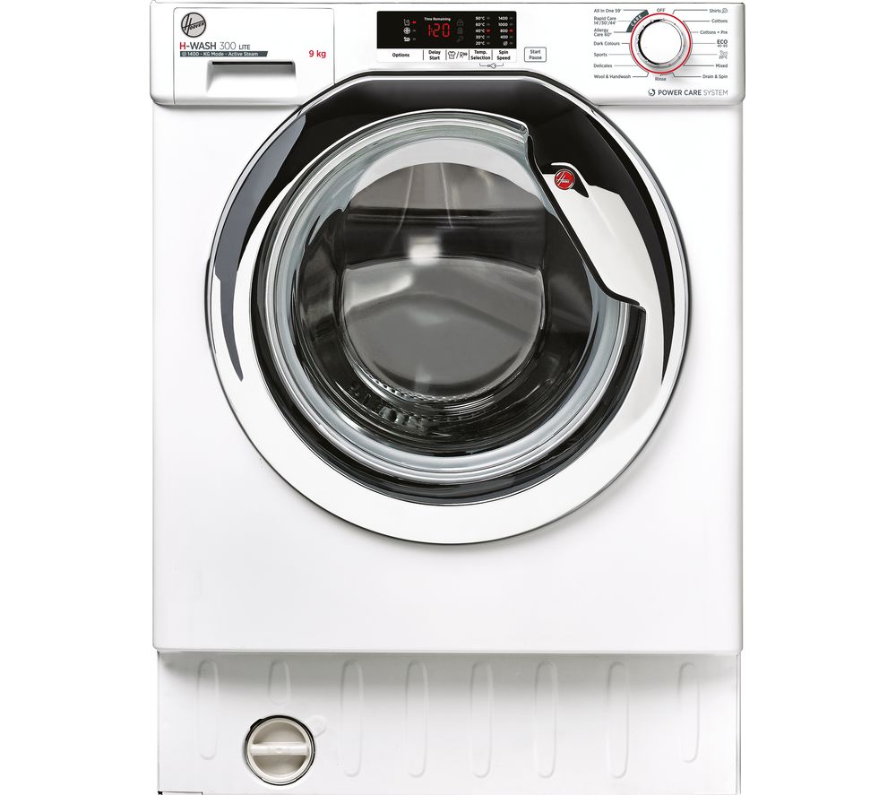 H-Wash 300 HBWS 49D2ACE Integrated 9 kg 1400 Spin Washing Machine