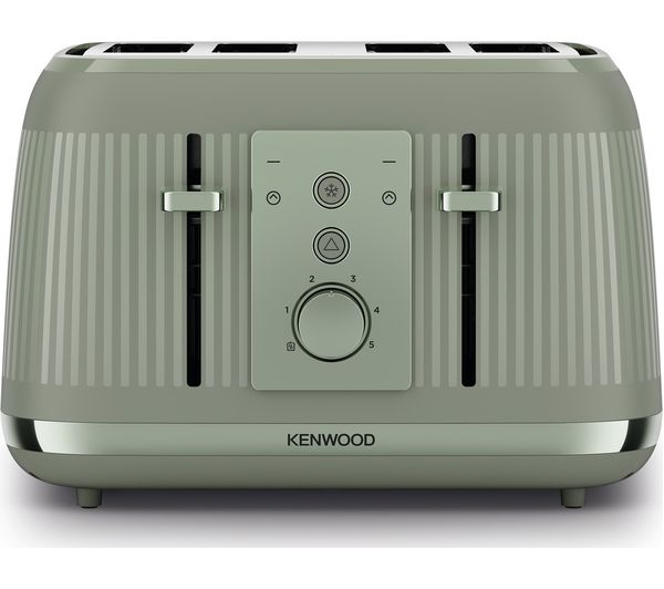 Image of KENWOOD Dusk TFP30.000GN 4-Slice Toaster - Olive Green