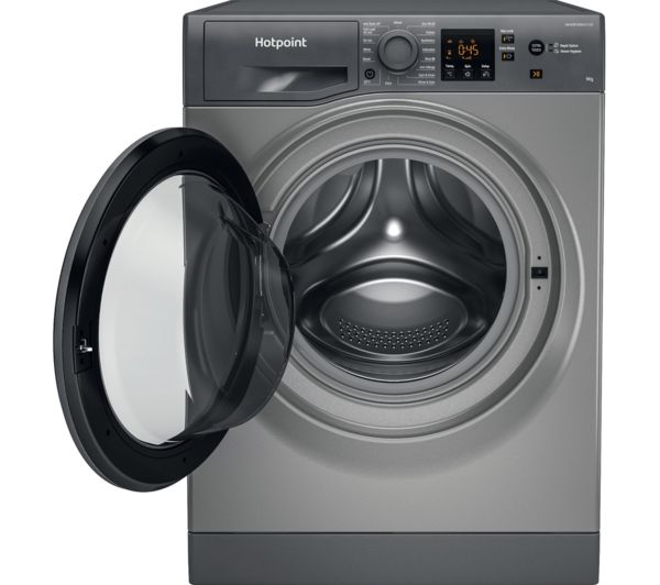 Image of HOTPOINT NSWR 945C GK UK N 9 kg 1400 Spin Washing Machine - Graphite