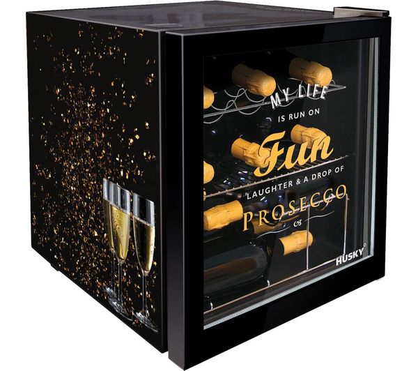 Husky Prosecco Hus Hu279 Drinks Cooler Black