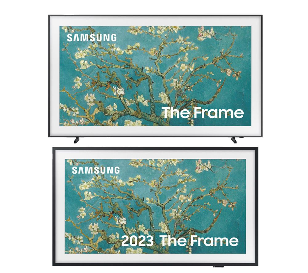 The Frame Art Mode QE85LS03BGUXXU 85" Smart 4K TV & The Frame Art Mode QE32LS03CBUXXU 32" Smart 4K TV Bundle