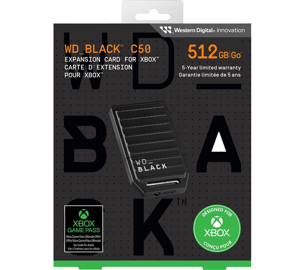 _BLACK C50 Expansion Card for Xbox Series X/S - 512 GB, Black