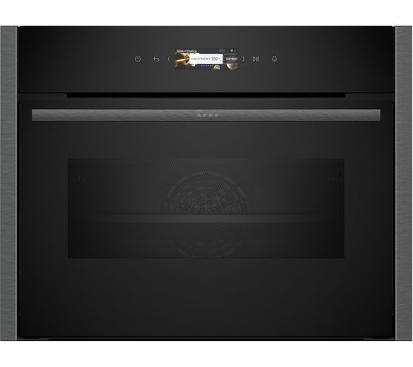 Neff N70 C24mr21g0b Built In Combination Microwave Graphite