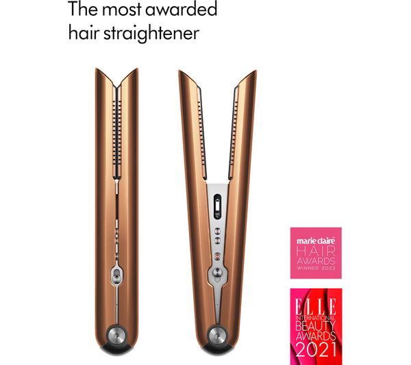 413124-01 - DYSON Corrale Hair Straightener - Bright Copper 