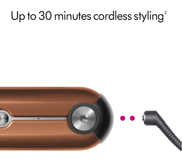 413124-01 - DYSON Corrale Hair Straightener - Bright Copper 