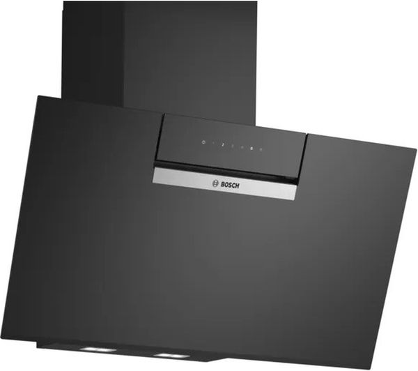 Bosch Series 4 Dwk87fn60b Chimney Smart Cooker Hood Black