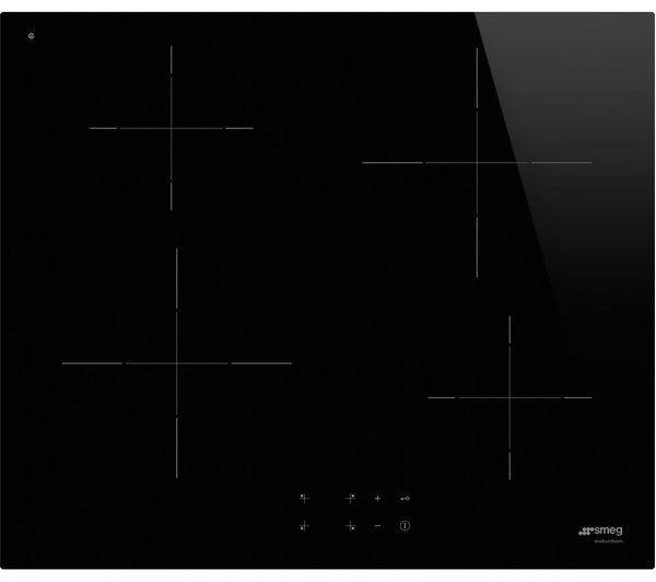 An image of SMEG SI2641DUK 60 cm Plug-in Electric Induction Hob - Black