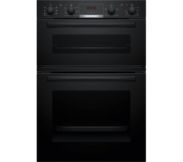 Bosch Series 4 Mba533bb3b Electric Double Oven Black