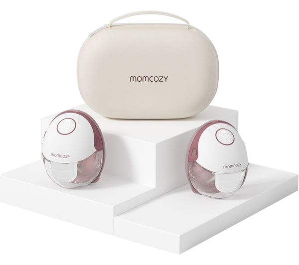 MOMCOZY BP319-IR00BA-A M6 Mobile Style Double Breast Pump - Pink