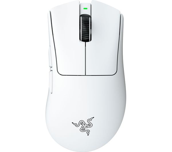 An image of RAZER DeathAdder V4 Pro Wireless Optical Gaming Mouse - White