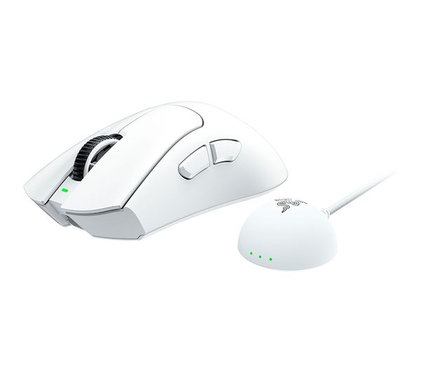RAZER DeathAdder V4 Pro Wireless Optical Gaming Mouse - White