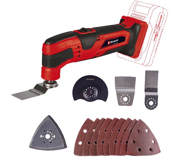 Einhell Tc Mg 18 Li Solo Cordless Multi Tool Black Red Einhell Tc Mg 18 Li Solo Cordless Multi Tool Black Red