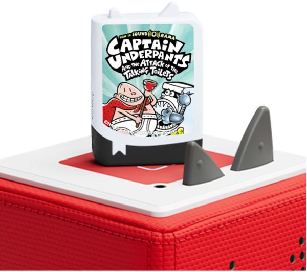 An image of TONIES Pocket Audio Book - Dav Pilkey: Captain Underpants and the Attack of the Talking Toilets