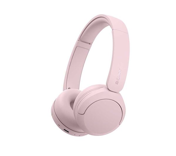 An image of SONY WH-CH535 Wireless Bluetooth Headphones - Pink