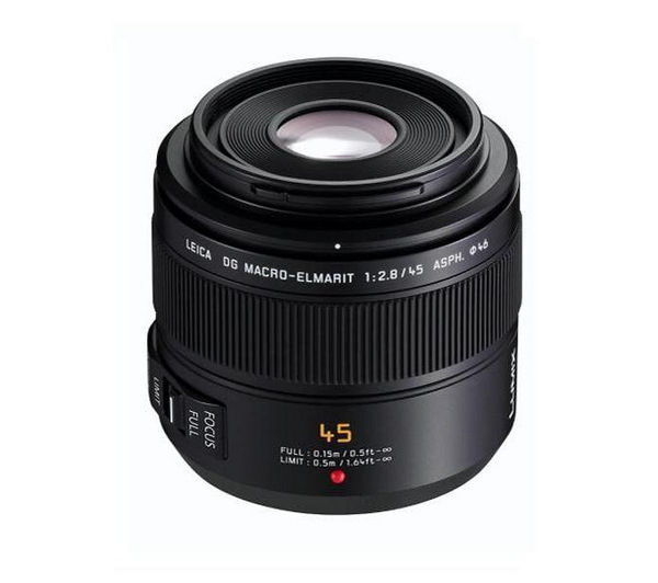PANASONIC H-ES045E 45 mm f/2.8 Macro Lens