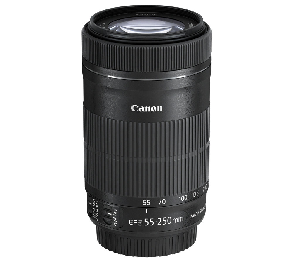 CANON EF-S 55-250 mm f/4-5.6 STM IS Telephoto Zoom Lens