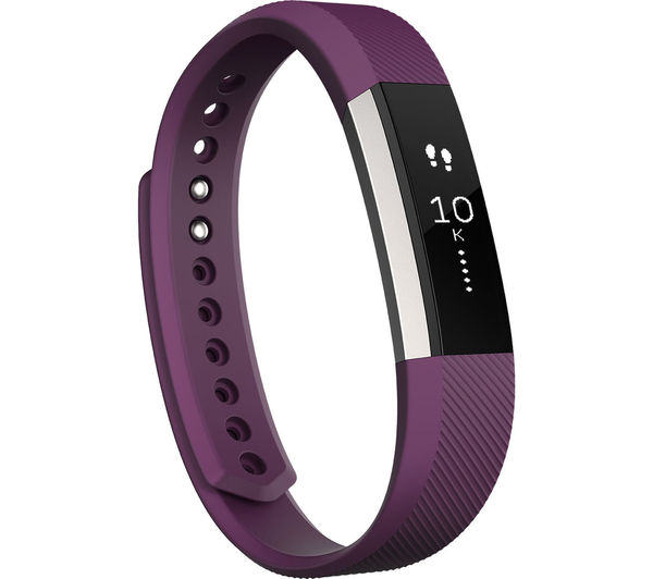 FITBIT Alta - Plum, Large, Plum