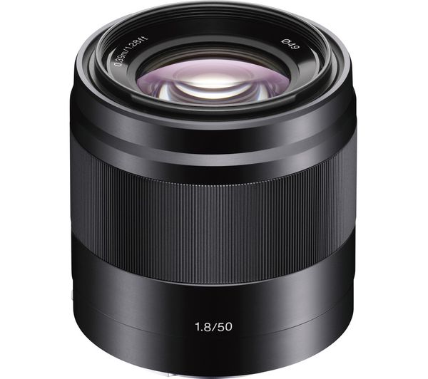 Image of SONY E 50 mm f/1.8 OSS Standard Prime Lens - Black