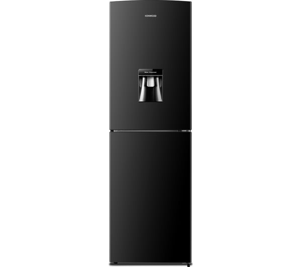 kenwood black fridge freezer