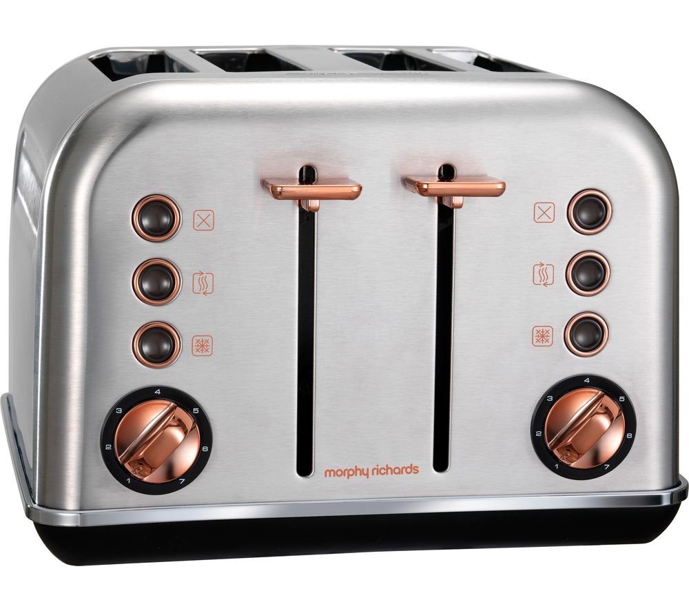 Buy MORPHY RICHARDS Accents 242105 4Slice Toaster Brushed Stainless