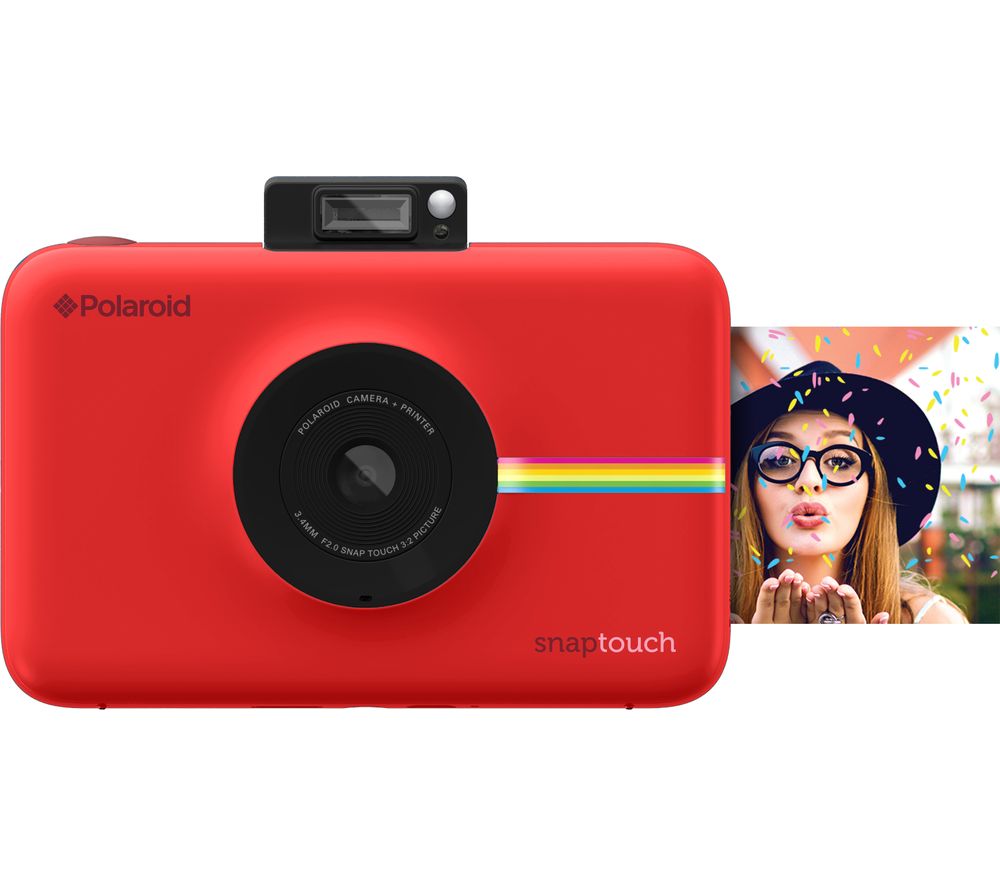 POLAROID Snap Touch Instant Digital Camera – Red, Red