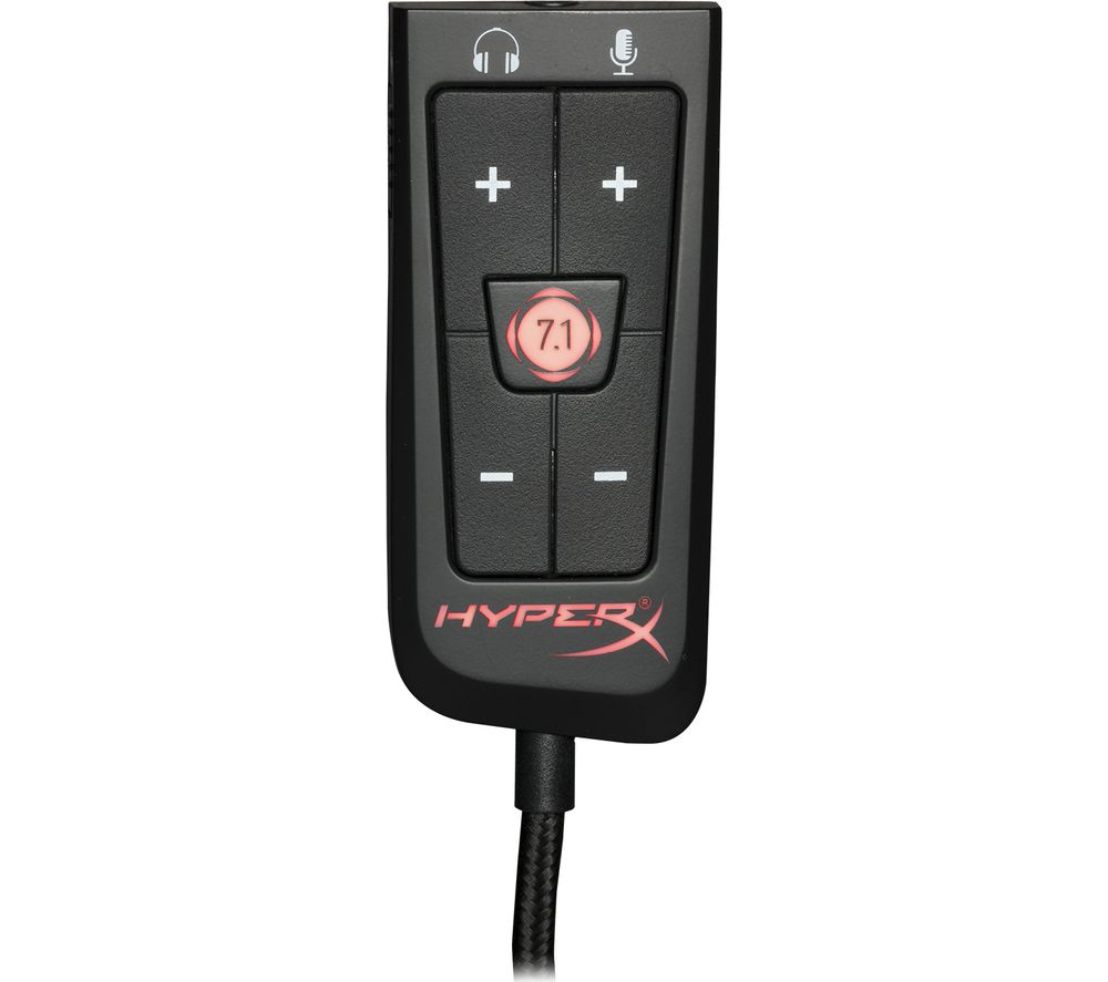 HYPERX Cloud Virtual 7.1 Channel USB 2.0 Sound Card specs