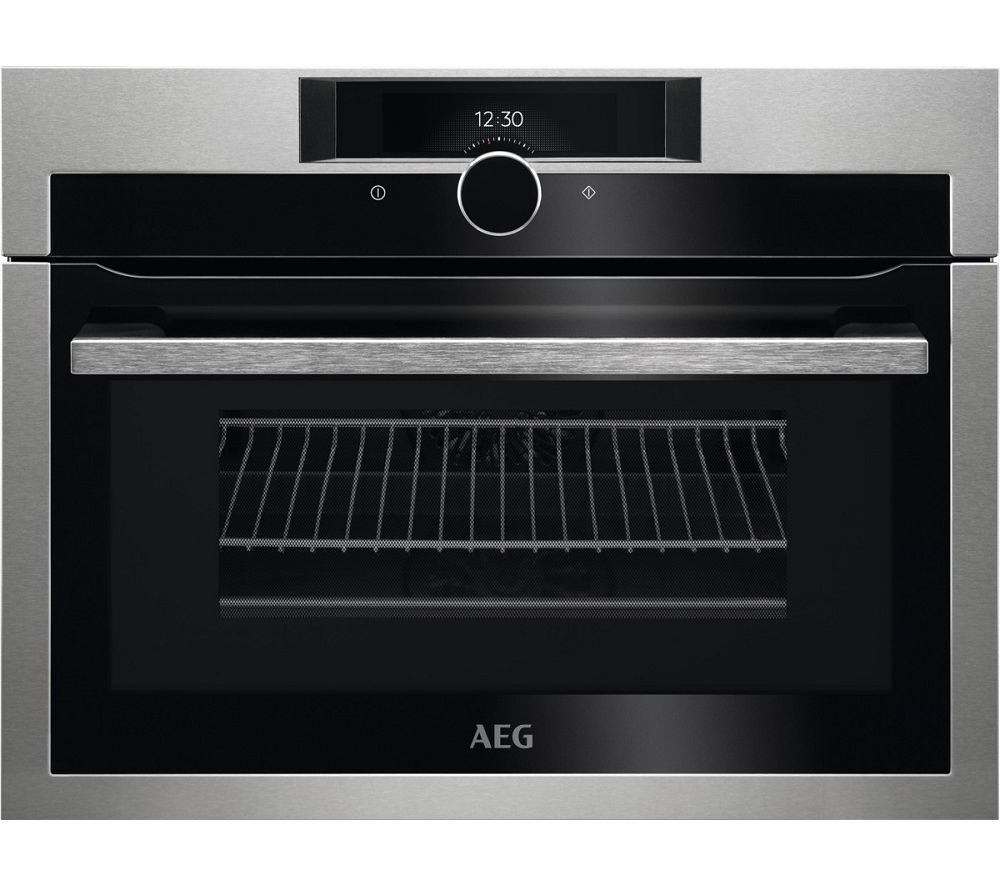 AEG KME861000M Built-in Combination Microwave - Stainless Steel, Stainless Steel