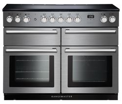 RANGEMASTER Nexus SE NEXSE110EISS/C 110 cm Electric Induction Range Cooker - Stainless Steel & Chrome