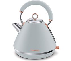 MORPHY RICHARDS Rose Gold Collection 102040 Traditional Kettle - Grey & Rose Gold
