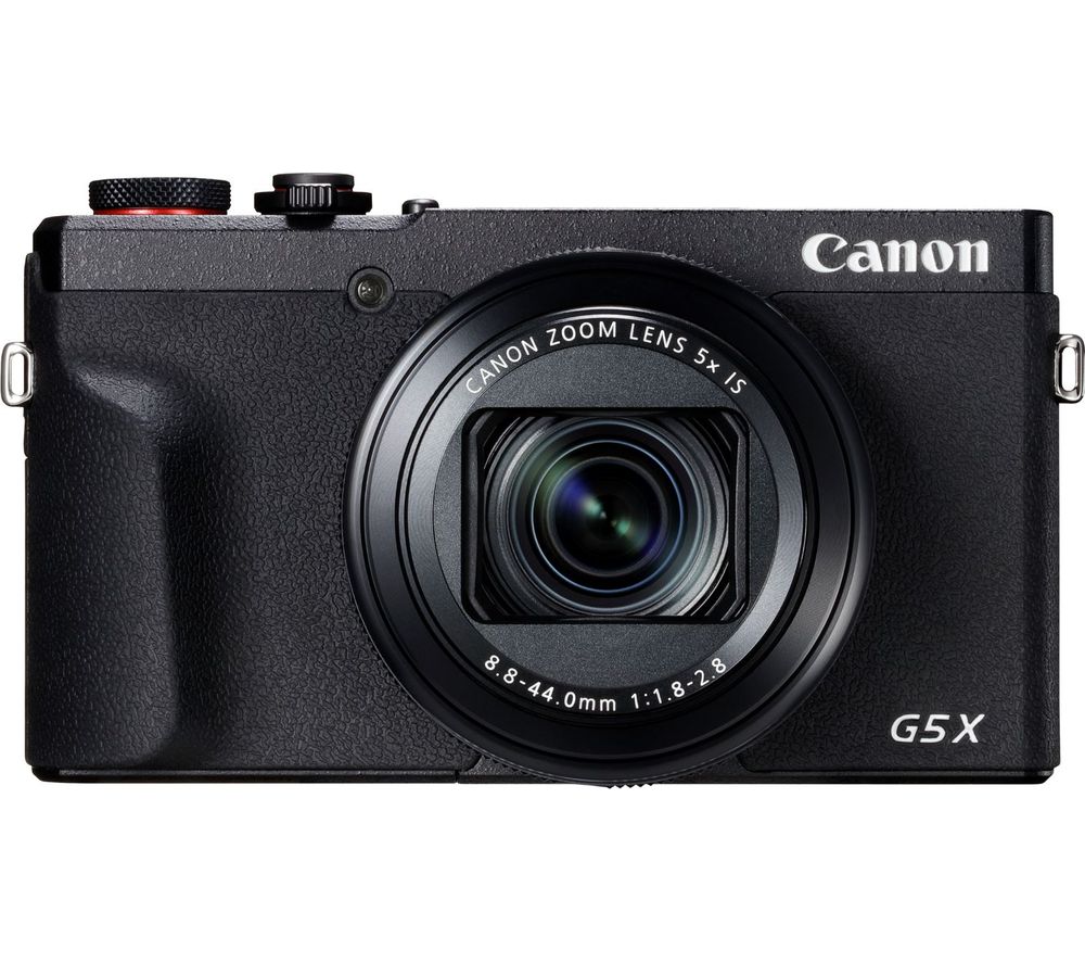 CANON PowerShot G5 X Mark II High Performance Compact Camera - Black, Black